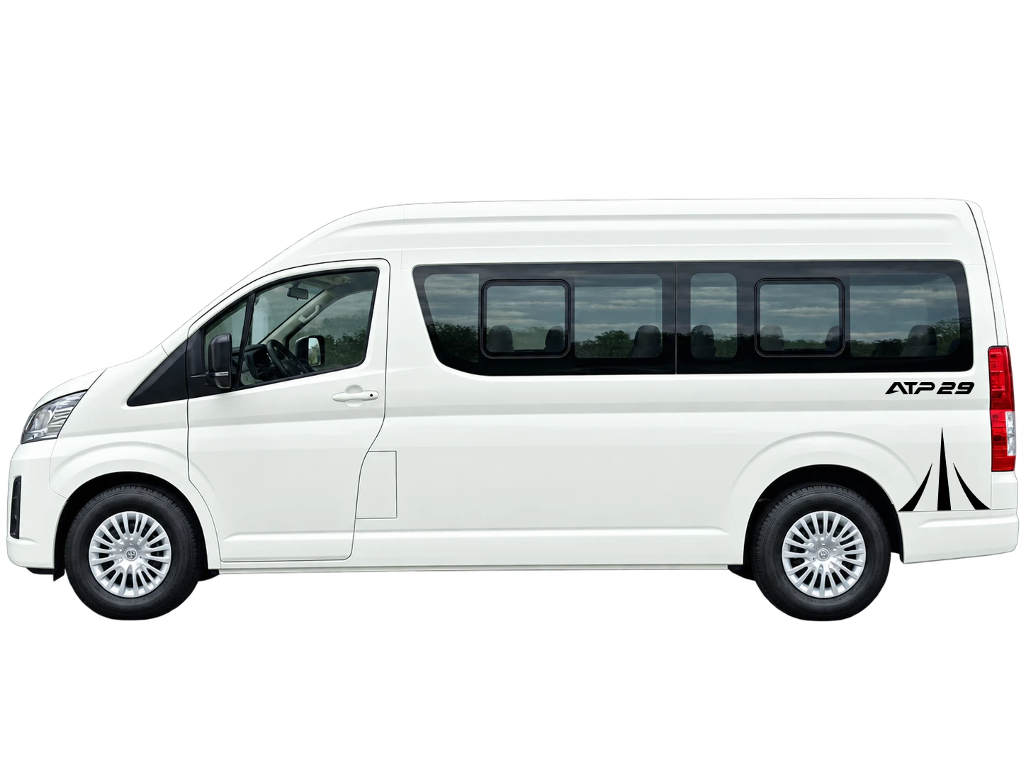 Toyota Hiace ATP vista de lado
